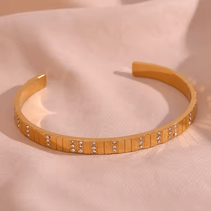 Golden Cuff Bracelet - Los Jewels
