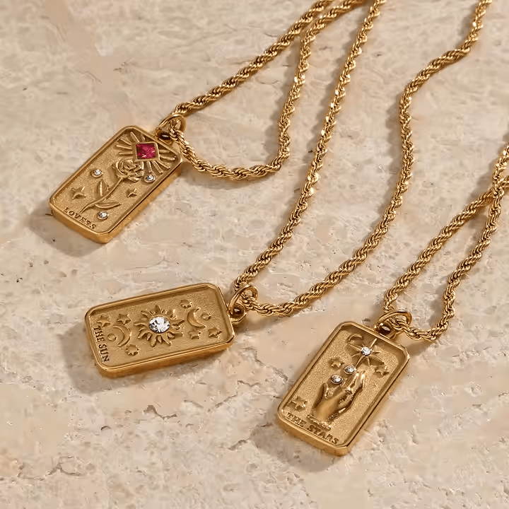 Golden Luck Necklace - Los Jewels