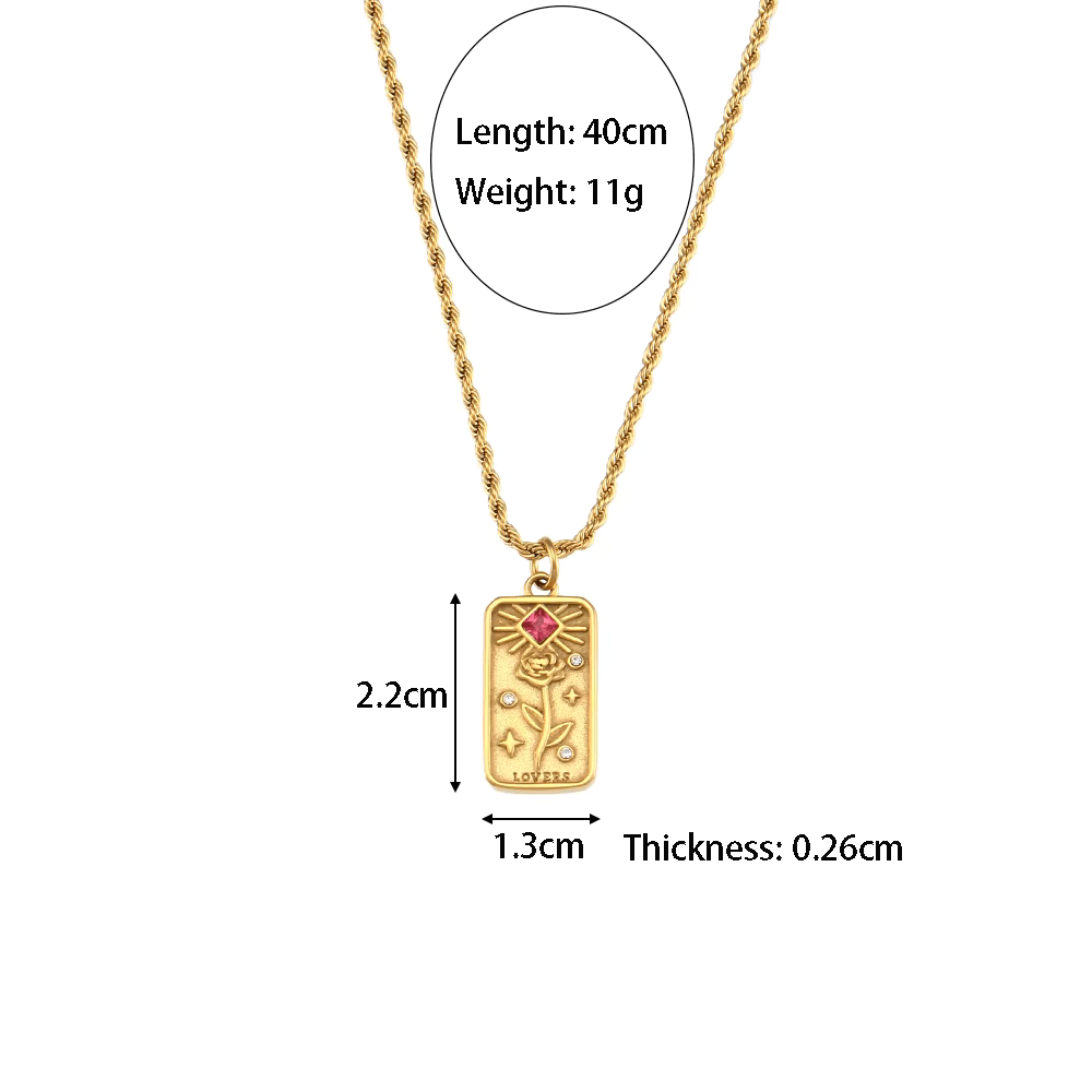 Golden Luck Necklace - Los Jewels