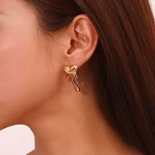 Melting You Earrings - Los Jewels