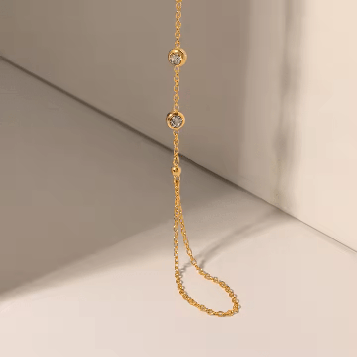 Chained into Love Bracelet - Los Jewels