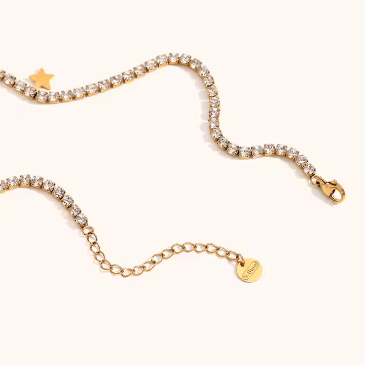 Lumina Tennis Chain Necklace - Los Jewels