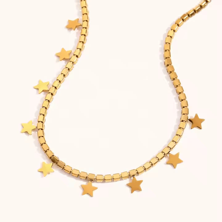 Lumina Tennis Chain Necklace - Los Jewels