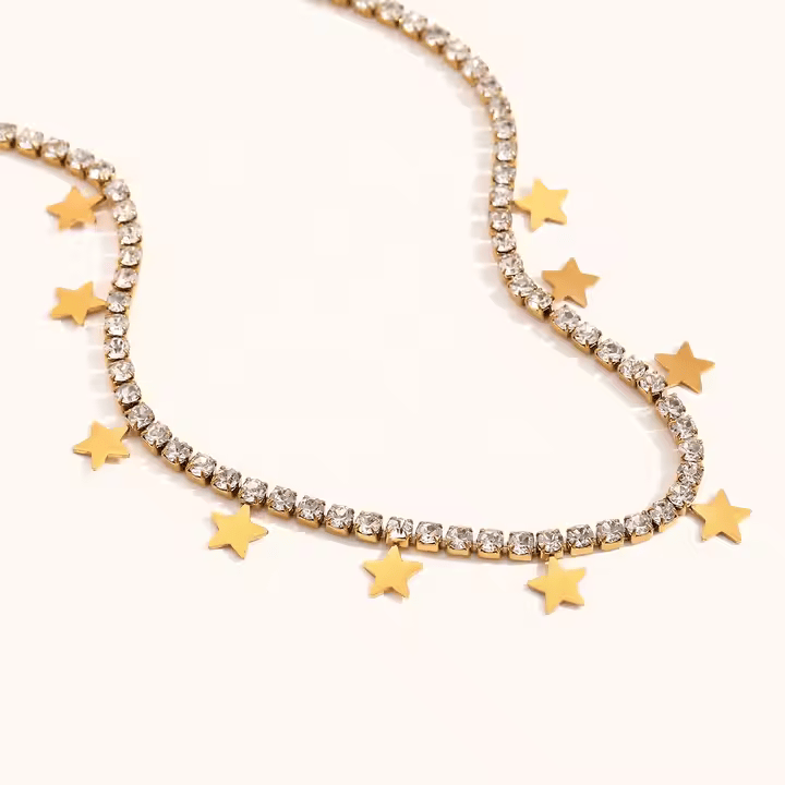 Lumina Tennis Chain Necklace - Los Jewels