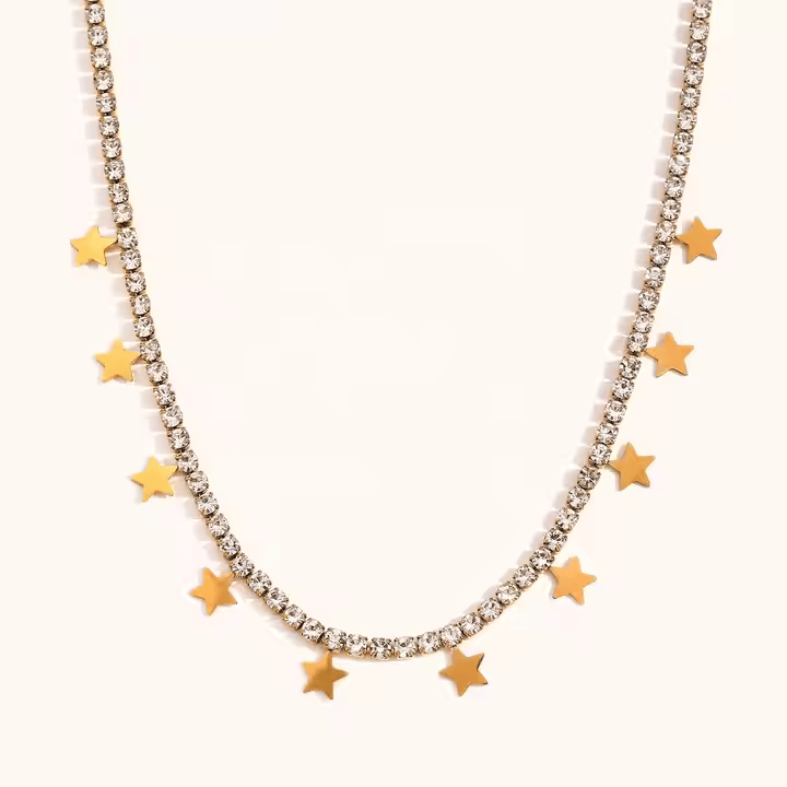 Lumina Tennis Chain Necklace - Los Jewels