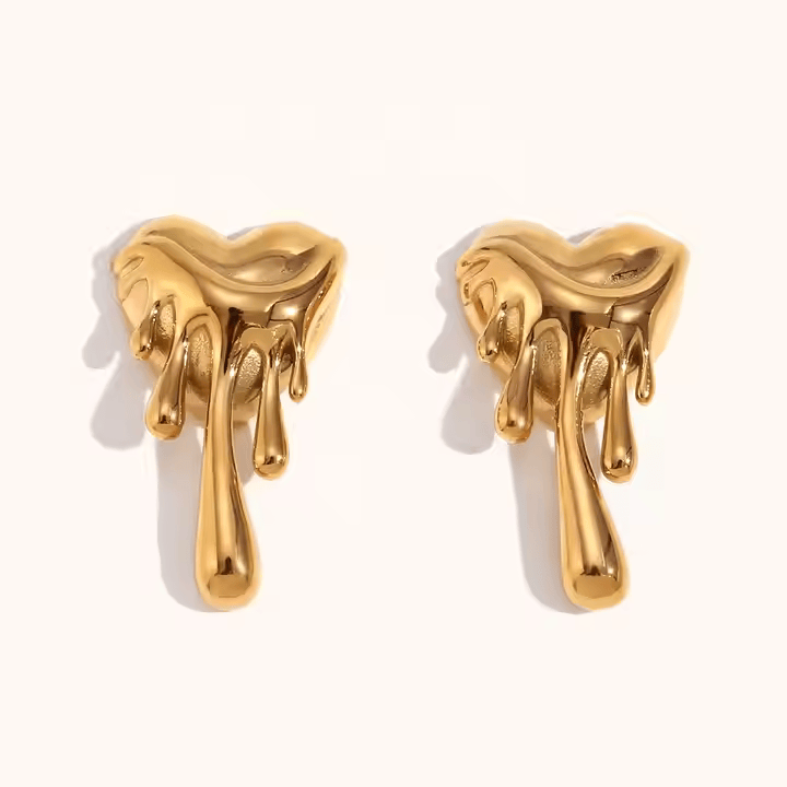 Melting You Earrings - Los Jewels